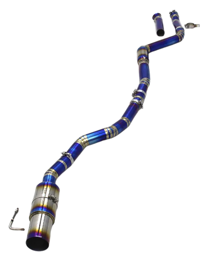 Toyota A90/A91 GR Supra Titanium Race Single Exit Cat-Back Exhaust (19-25)