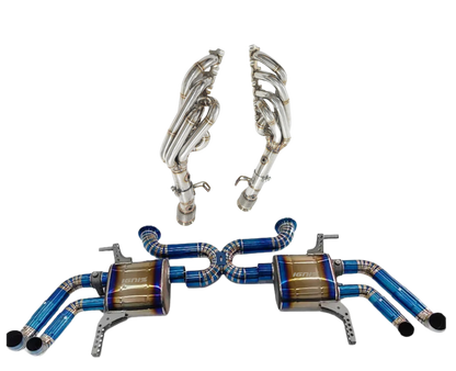 Audi R8 V8/V10 Valved Titanium Sport Exhaust System (07-24)