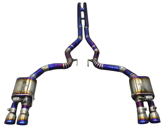 Ford S550/S650 Mustang GT Valved Titanium Cat-Back Exhaust (2015+)
