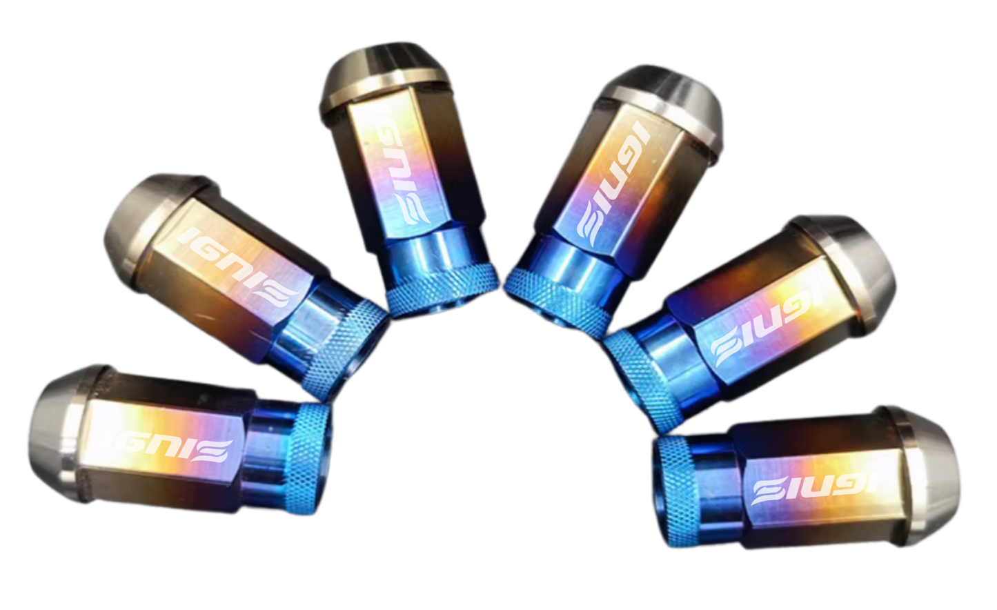 Titanium Lug Nuts (Open Ended)