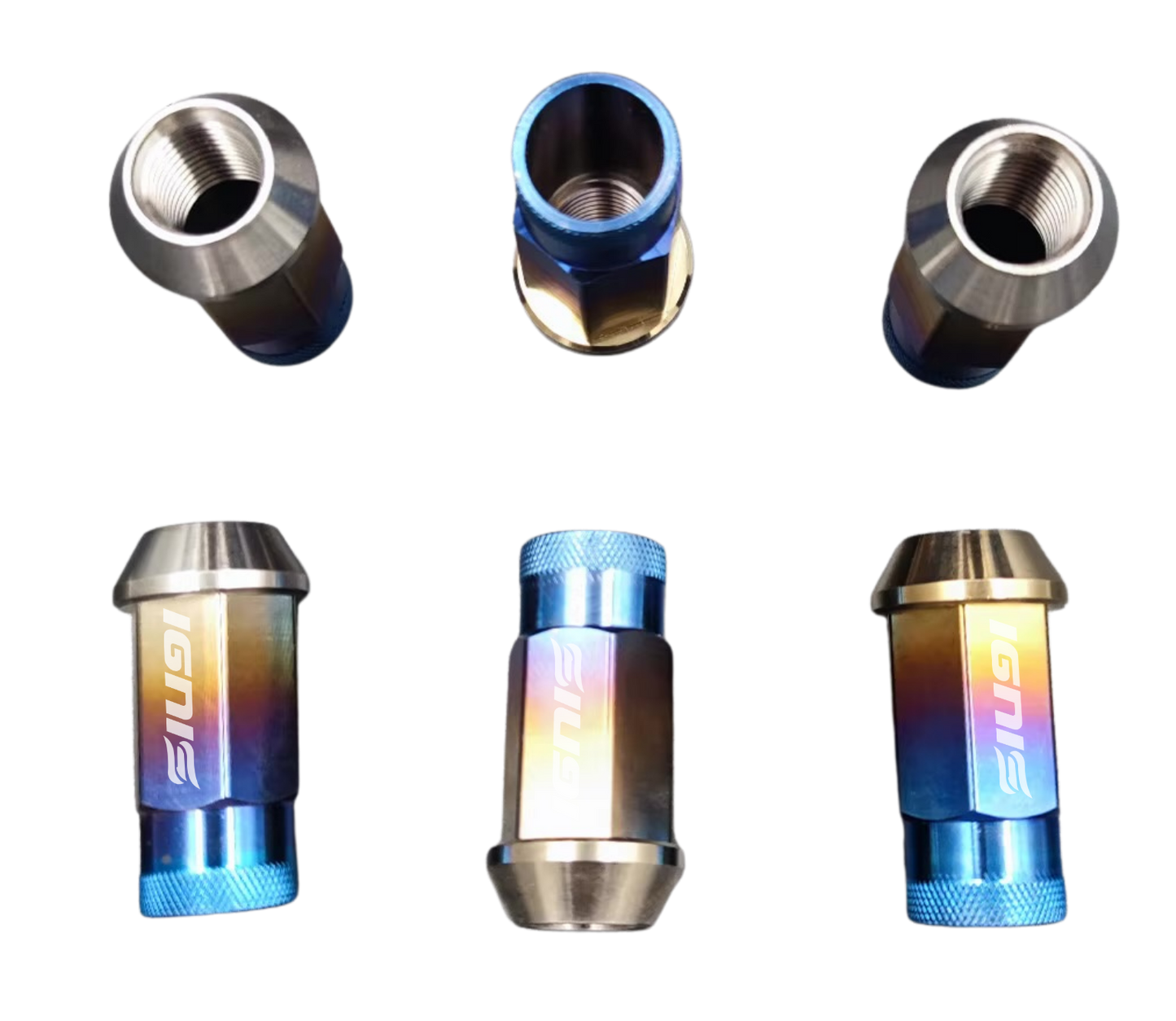 Titanium Lug Nuts (Open Ended)