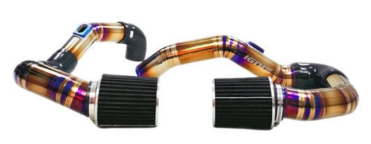 BMW F87 M2C, F80 M3, F82/F83 M4 Titanium Front Mount Intake Kit (S55, 15-20)