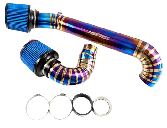 BMW G87 M2, G80/G81 M3, G82/G83 M4 Titanium Top Mount Intake Kit (S58, 2021+)