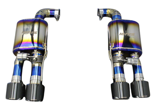 Ford S550/S650 Mustang GT Valved Titanium Axle-Back Exhaust (2015+)
