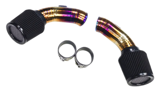 BMW F10 M5, F06/F12/F13 M6 Titanium Top Mount Intake Kit (S63TU, 12-19)