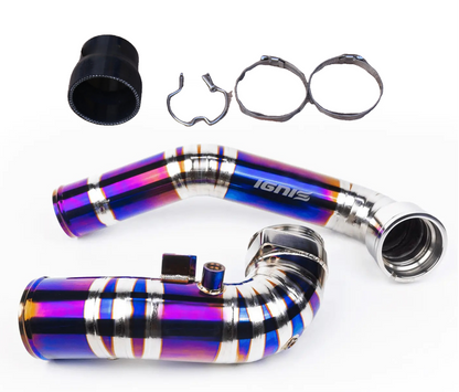 BMW / Toyota A90/A91 GR Supra B58 GEN 2 Titanium Charge Pipe Kit (B58TU, 2019+)