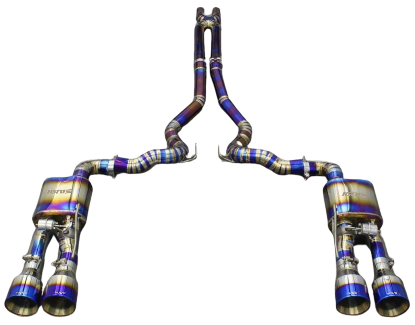 Ford Mustang Shelby GT500 Valved Titanium Cat-Back Exhaust (20-22)