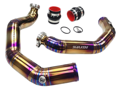 BMW F87 M2C, F80 M3, F82/F83 M4 Titanium Charge Pipe Kit (S55, 15-21)