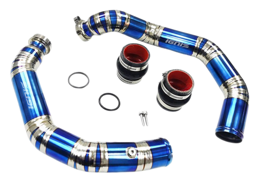 BMW F87 M2C, F80 M3, F82/F83 M4 Titanium Charge Pipe Kit (S55, 15-20)