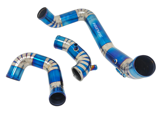 Audi B9/B9.5 S4/S5/SQ5, C8 A6/A7 Titanium Charge Pipe Kit (EA839, 17-24)