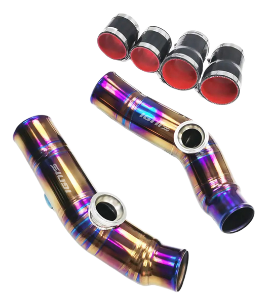Nissan R35 GT-R Titanium Upper Charge/BOV Pipe Kit (09-24)