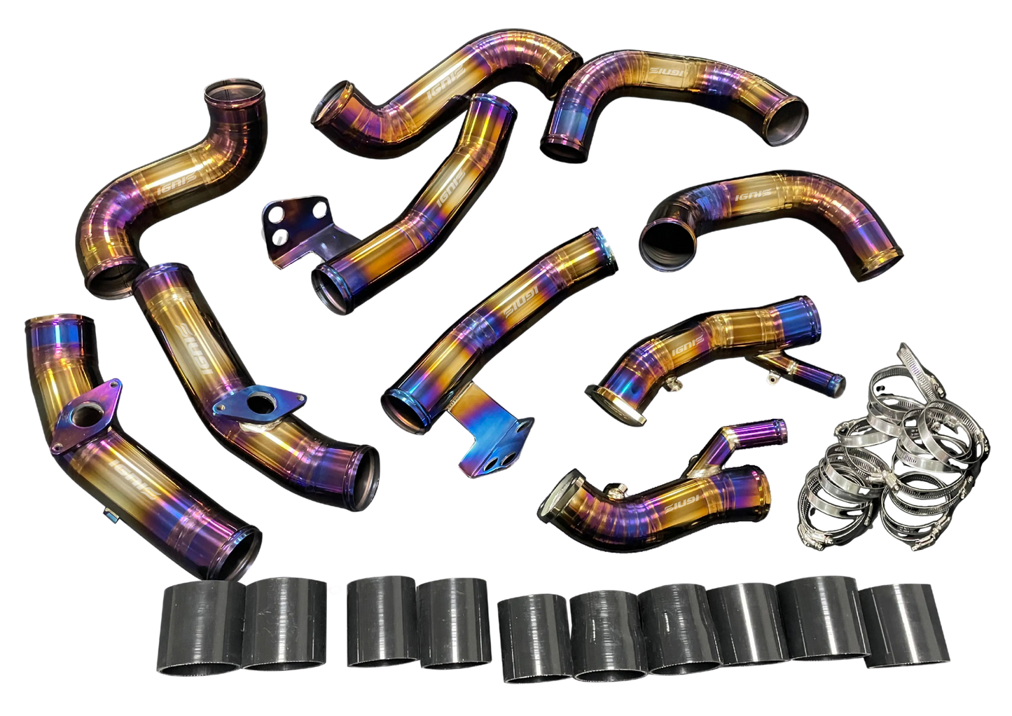 Nissan R35 GT-R Titanium Full Intercooler Pipe Kit (09-24)