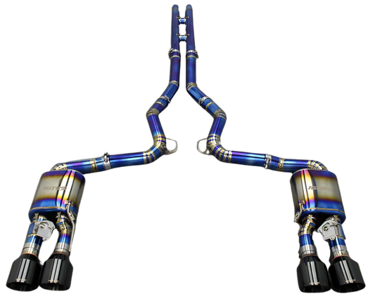 Ford S650 Mustang Dark Horse Valved Titanium Cat-Back Exhaust (2024+)