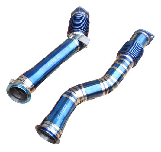 BMW F97 X3M / F98 X4M Titanium Race Downpipes (S58, 2019+)