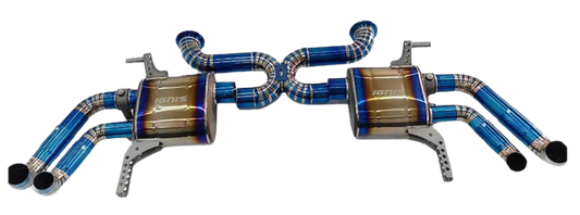 Audi R8 V8/V10 Valved Titanium Cat-Back Street/Strip Exhaust (07-24)