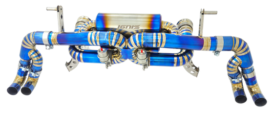 Audi R8 V8/V10 Valved Titanium Cat-Back Race Exhaust (07-24)