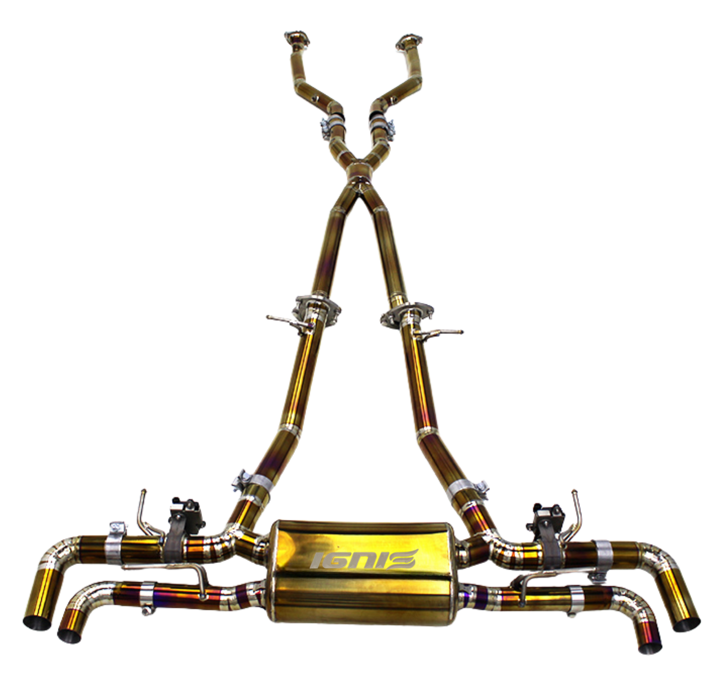 Lexus LC500 Valved Titanium Cat-Back Exhaust (2018+)