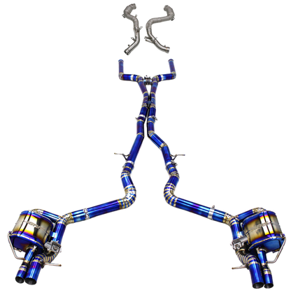 Mercedes W213 AMG E63 / E63 S Valved Titanium Cat-Back Exhaust (17-23)