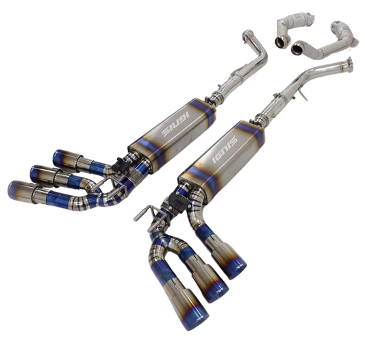 Mercedes W463A/W464 AMG G63 Valved Titanium Cat-Back Exhaust (2019+)