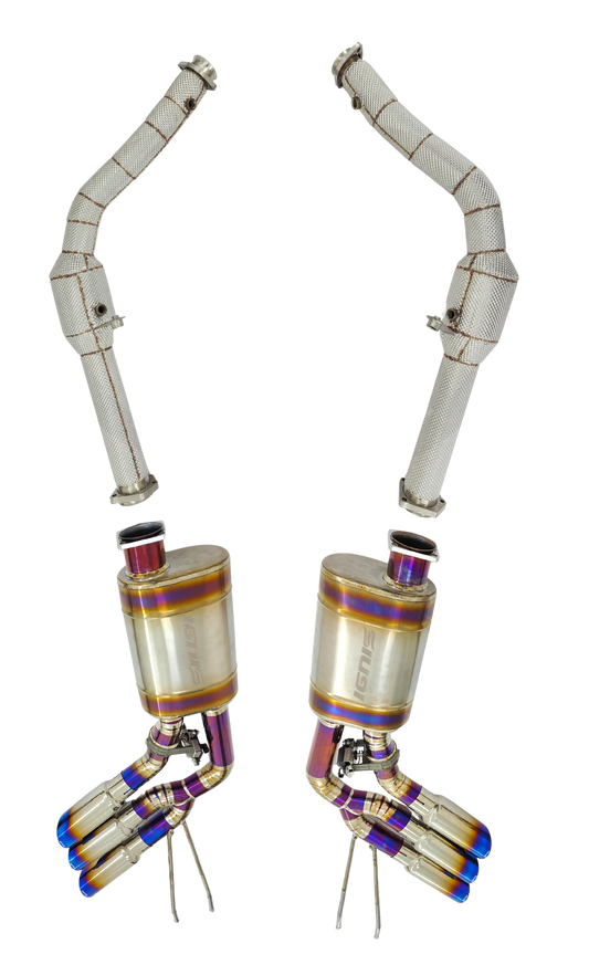 Mercedes W463 AMG G63 Valved Titanium Cat-Back Exhaust (13-18)