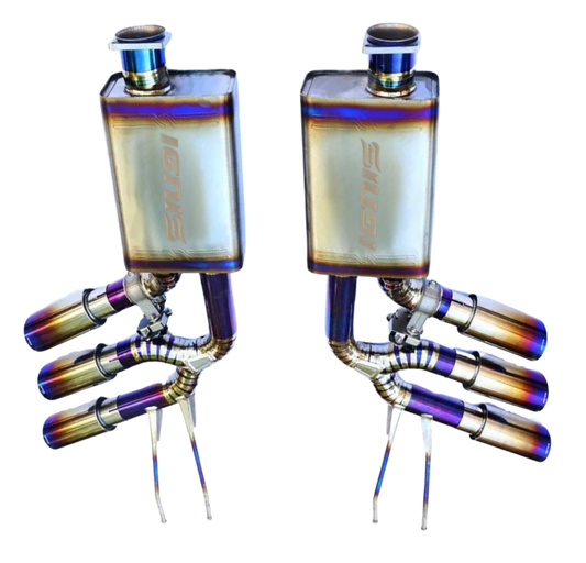 Mercedes W463 G500 / G550 Valved Titanium Cat-Back Exhaust (08-15)