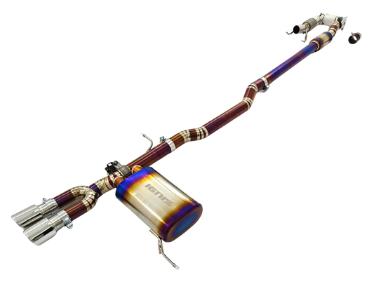 Mini F56/F57 Cooper S / JCW Valved Titanium Cat-Back Exhaust (B48, 14-24)