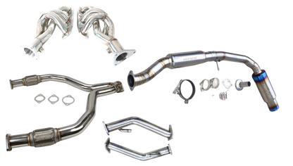 Nissan Z33 350Z Titanium Race Single Exit Cat-Back Exhaust (03-09)