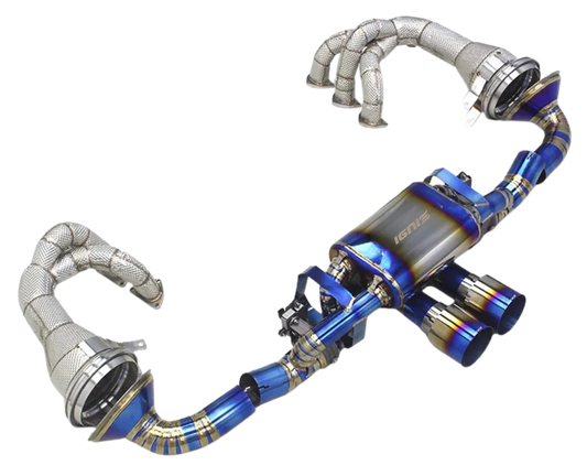Porsche 911 (992) GT3 / GT3RS Valved Titanium Exhaust System (2020+)