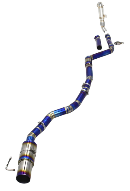 Toyota A90/A91 GR Supra Titanium Race Single Exit Cat-Back Exhaust (19-25)