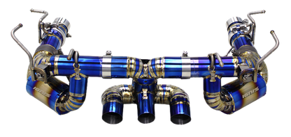 Ferrari 458 Italia / Spyder Valved Titanium F1 Race Exhaust System (10-15)
