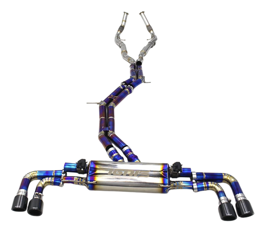 Porsche 9Y0 Cayenne S Valved Titanium Cat-Back Exhaust (19-23)