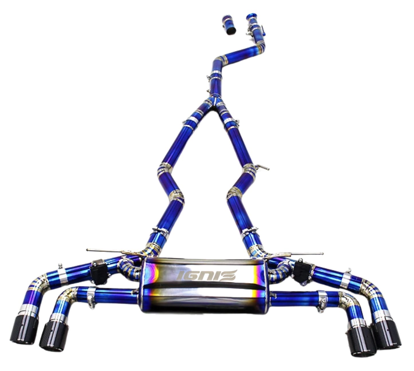 BMW G29 Z4 M40i Valved Titanium Cat-Back Exhaust w/ Quad Tips (2019+)
