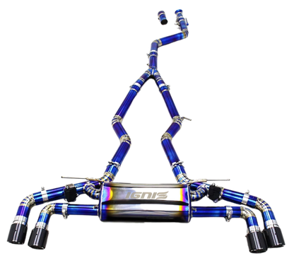 BMW G29 Z4 M40i Valved Titanium Cat-Back Exhaust w/ Quad Tips (2019+)