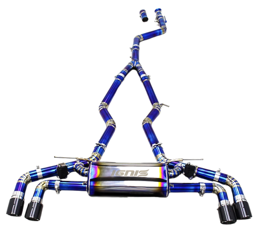 BMW G29 Z4 M40i Valved Titanium Cat-Back Exhaust w/ Quad Tips (2019+)
