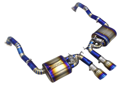 Porsche 987.1 Boxster / Cayman Valved Titanium Exhaust System (05-08)