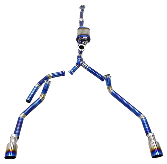 Ford F-150 Raptor 3.5L Valved Titanium Cat-Back Exhaust (17-20)