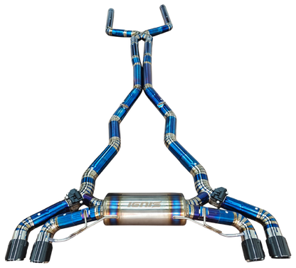 BMW F90 M5 Valved Titanium Cat-Back Exhaust (18-23)