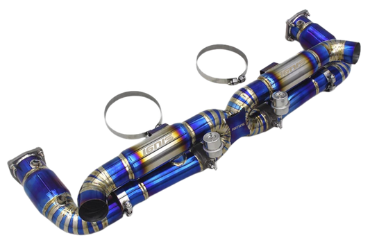 Porsche 911 (997.2) Turbo / Turbo S Valved Titanium Exhaust System (10-13)