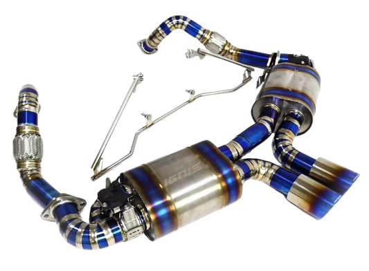 Porsche 987.2 Boxster / Cayman / Spyder / Cayman R Valved Titanium Exhaust System (09-12)