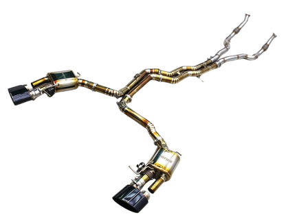 Audi C8 RS6/RS7 Valved Titanium Cat-Back Exhaust (2019+)