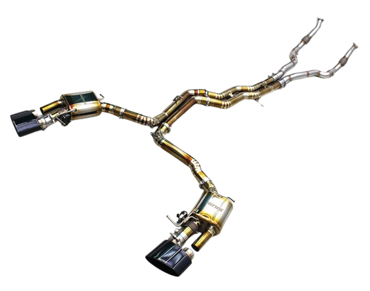 Audi C8 RS6/RS7 Valved Titanium Cat-Back Exhaust (2019+)