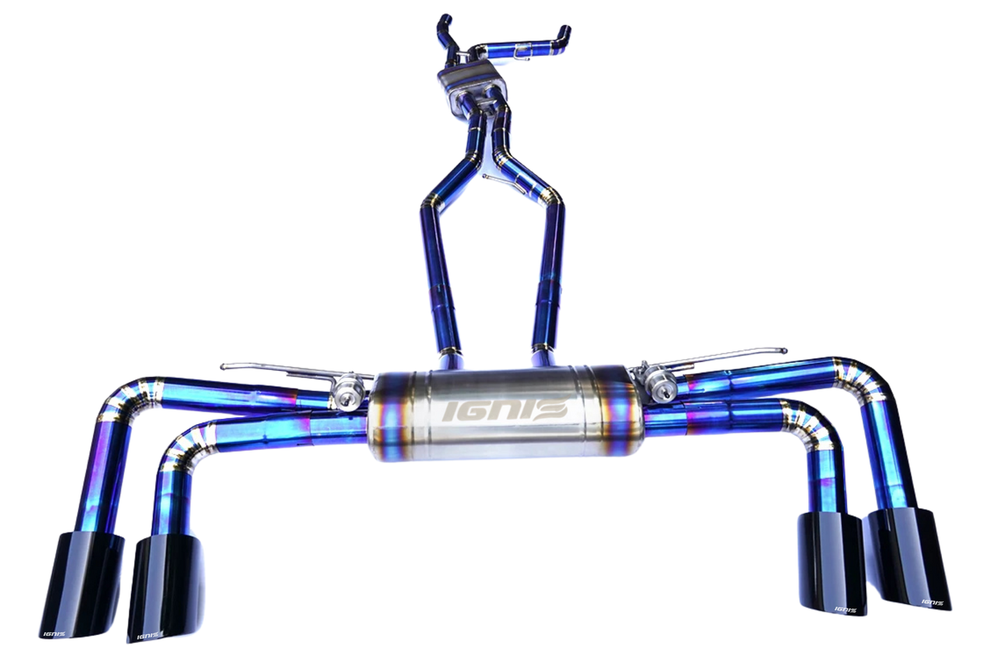 Porsche 958.2 Cayenne S / GTS Valved Titanium Cat-Back Exhaust (15-18)