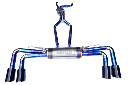 Porsche 958.2 Cayenne S / GTS Valved Titanium Cat-Back Exhaust (15-18)
